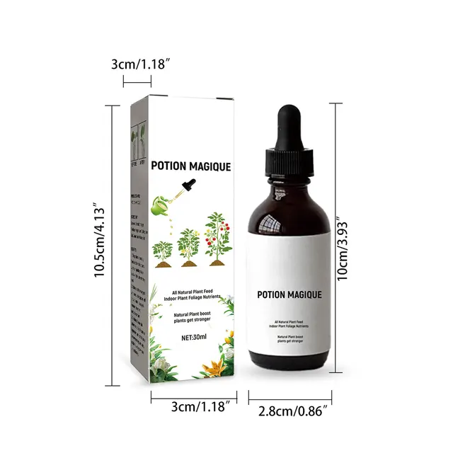 30 Ml-Es Növények Szerves Műtrágya Folyadék Erősebb Lombozat Levél Növényi Díszítő Levélnövényekhez - Image 6