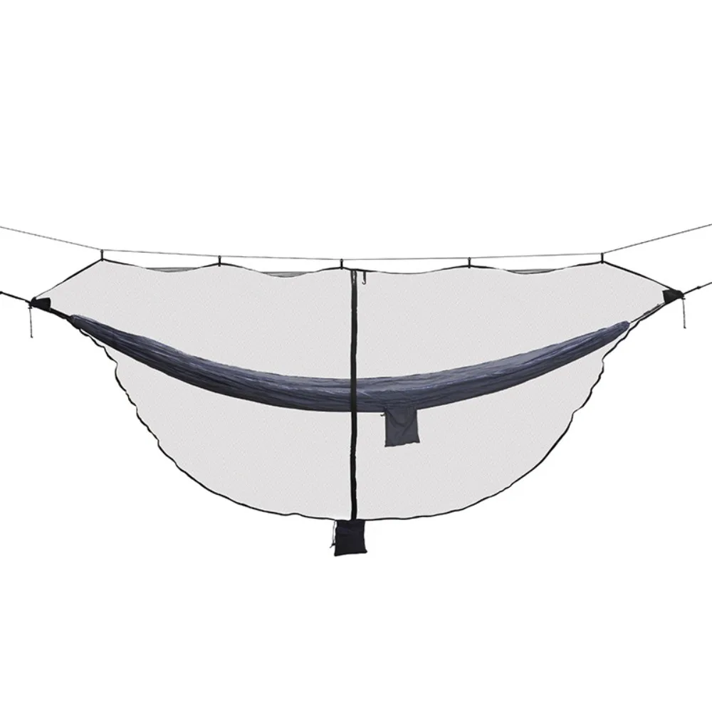 Travel Portable V Frame Hanging Shop Mountain Camping Detachable Hammock Mosquito Cover Home Courtyard Breathable Suspended Bed