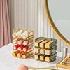 Fashion Lipstick Storage Box Cosmetic Jewelry Box Case Lipstick Display Stand Make Up Organizer Makeup Organizer Storage Case 4