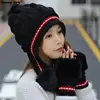 2024 Winter Knit Hat Women Rabbit Fur Bomber Plush Snow Hats Pompom Female Solid Hip-Hop Beanie Outdoor Ear Protection Cap New 5