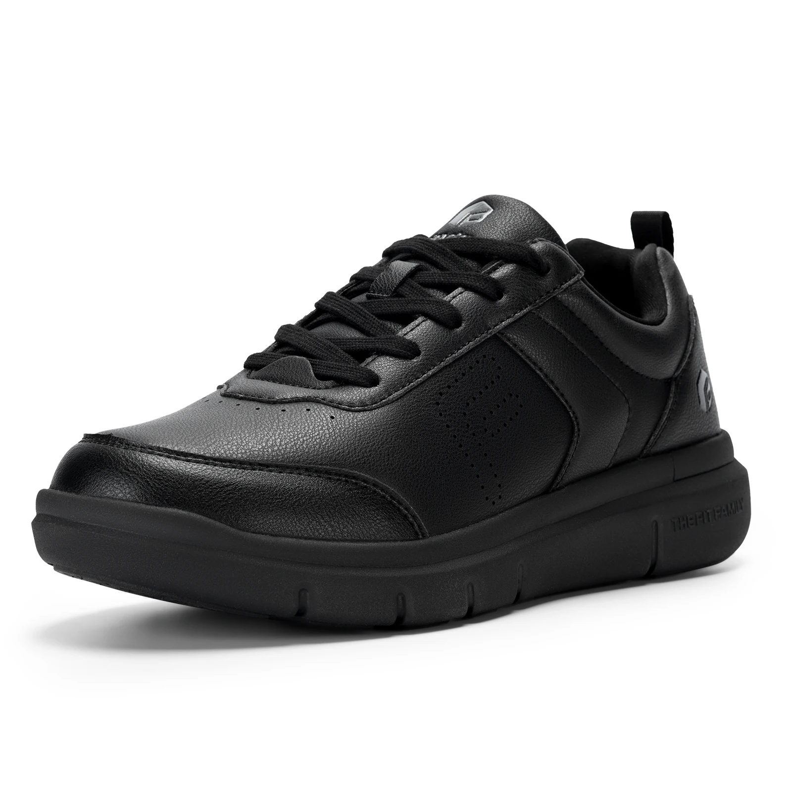 Casual Sneakers Leather Shoes Leather Sneakers FitVille Men's Casual Leather Shoes Wide Width Walking Shoes Outdoor Lightweight Swollen Feet Relieve Foot Pain