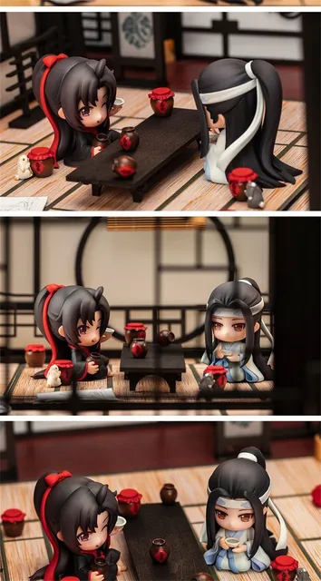 Anime Figure The Untamed/Grandmaster of Demonic Cultivation Cute Version  Character Mo Dao Zu Shi Collection Toys New Year Gifts - AliExpress