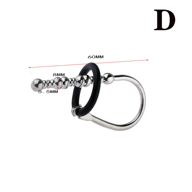Male Masterbator Anal Sounds Urethral Dilators Catheters Alloy Metal Penis Plug Male Chastity Sex Toys For Men