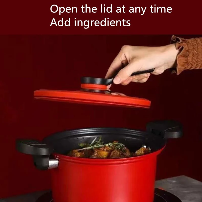 Pressure cooker ih compatible 3.5L large-capacity low-temperature cooking rice stone electric pressure As pressure cooker