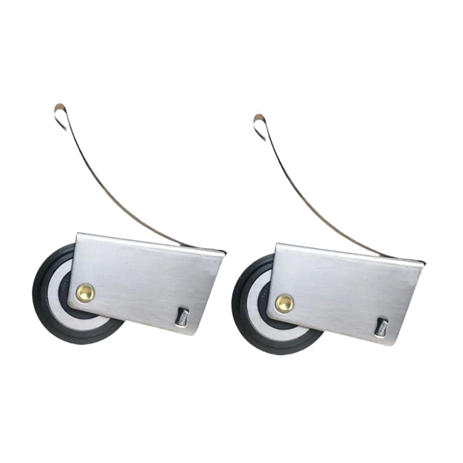 2 Pieces Track Pulley Walker Bearing Sliding Glass Door Rollers High Performance Door Track Roller Mute Cabinet Wheel