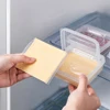 4PCS Fruit Cheese Box Frozen Meat Box Food Grade Refrigerator Freezer Storage Special Small Spare Food Fresh-Keeping Box 5