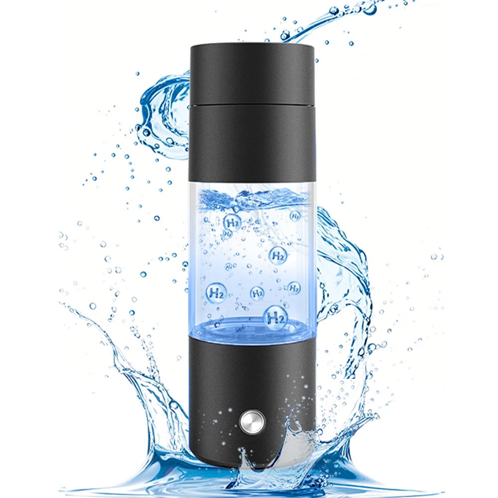 4000ppb Hydrogen Water Bottle Hydrogen Water Generator Bottle SPE PEM Hydrogen Rich Water Bottle for Friend,Office,Travel Use