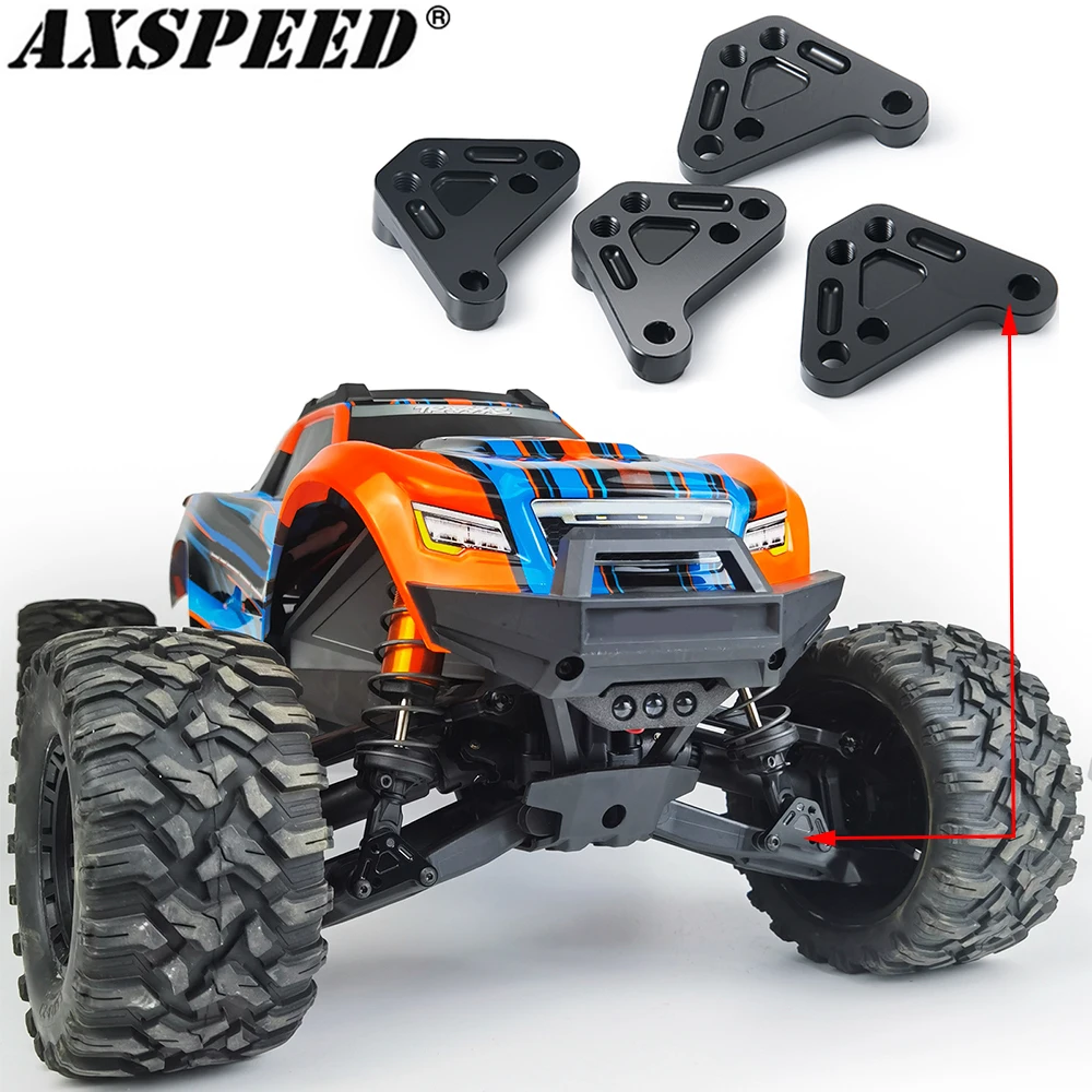 K10 Accessories 4PCS Front And Rear Heighten Shock Mount Towers For Traxxas Maxx Widemaxx 89086 4 1 10 Rc Truck Car Upgrade Parts I.799955465 1/18 Rc Crawler