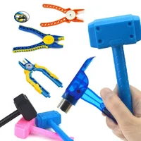 Technology Parts Hammer Pliers Clip remover DIY assembly Brick High-tech Tool Accessories Building Block Tool Designer 1