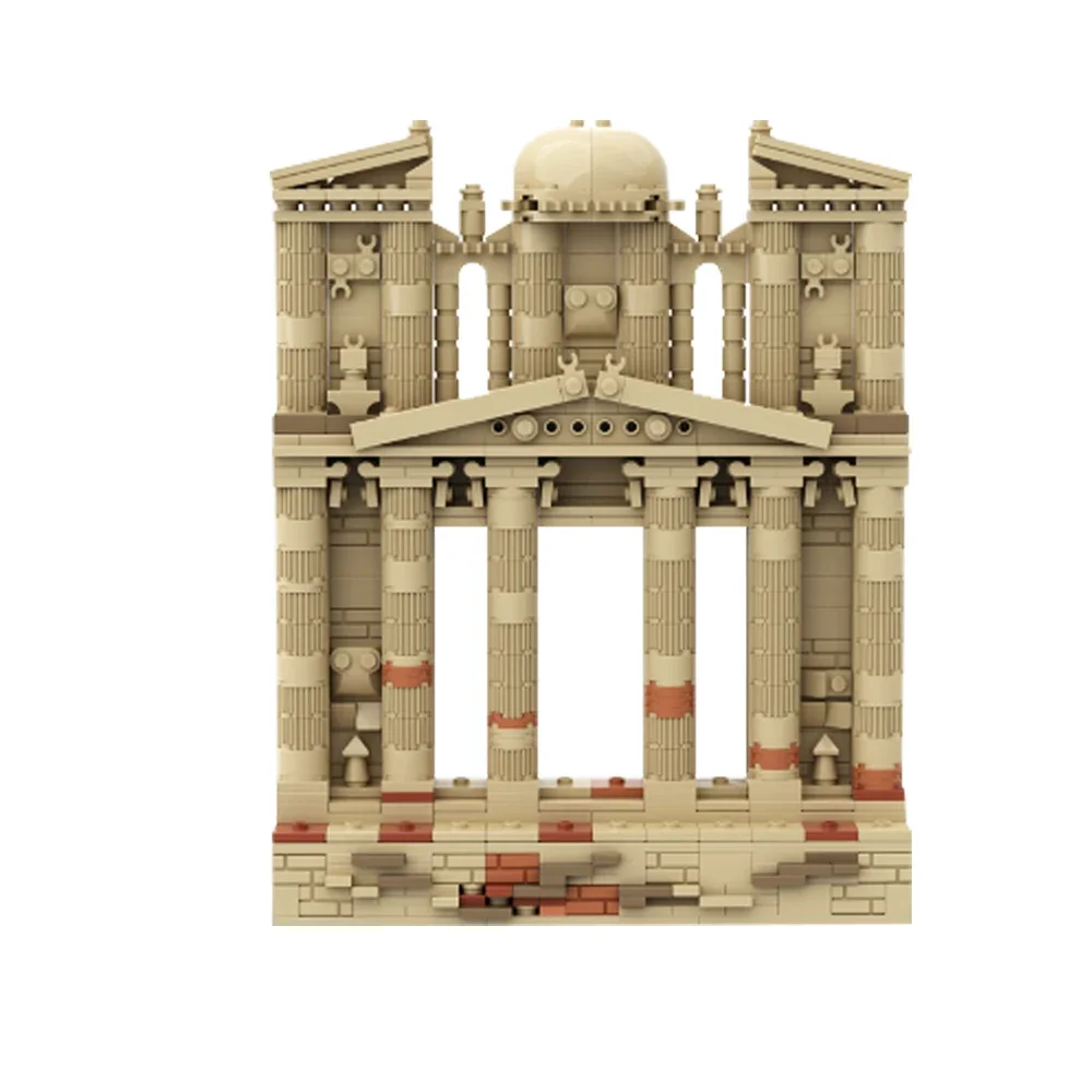 

Gobrick MOC Петра Джордан и последняя Крестовка в рамке Индиана Джонс модель из фильма строительные блоки Обучающие игрушки для детей подарок
