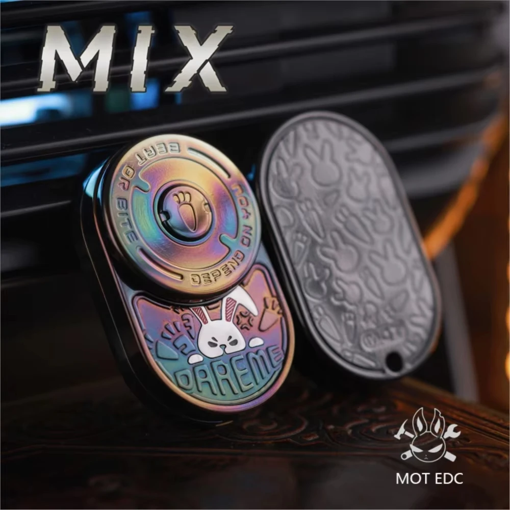 MOT MIX メタルフィジェット EDC ストレスリリーフおもちゃフィ