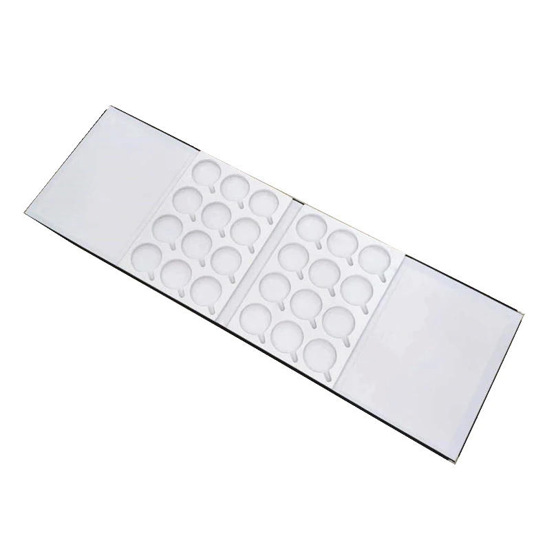 Optical lens display 24pcs case sample box hold lens Dia.75mm 70mm