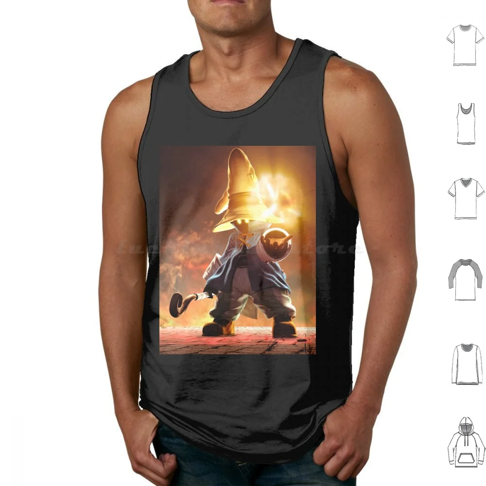 Vivi Final Fantasy Ix Canotte Gilet Senza Maniche Vivi Final Fantasy Ix Final Fantasy 9 Final Fantasy Ffix Ff9 Vivi Orunitia