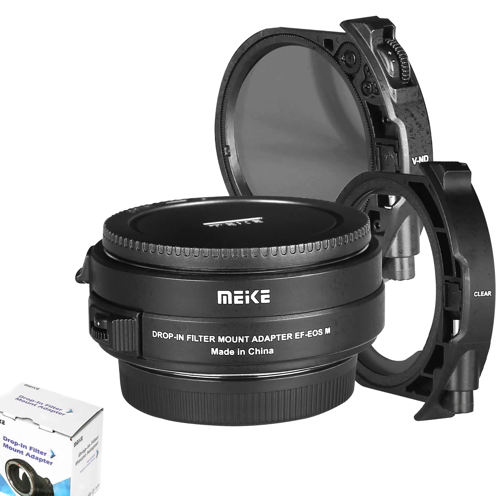 Meike MK-EFTM-C Drop-in Filter Autofocus Mount Lens Adapter For