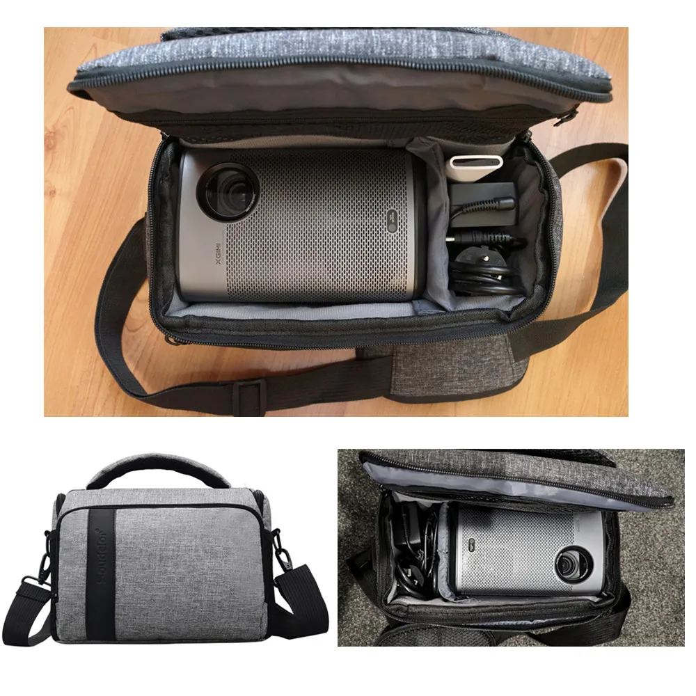 Shockproof Pouch Projector Bag DSLR Camera Case For XGIMI Halo HALO+ Mini Mogo Pro CC KK G02V G03V Play Aurora Xiaomi Mijia Mini
