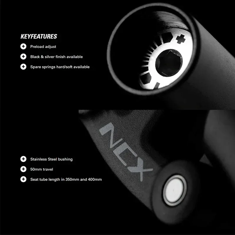 SR Suntour NCX Bike Seat Post Suspension MTB Shock Absorber for Bicycle Seat Tube 27.2 28.6 30.0 30.4 30.8 31.6 33.9mm bike seat post