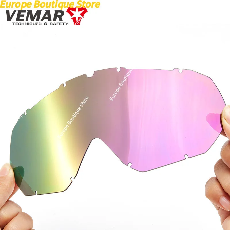 안티포그 VEMAR 오토바이 고글 모토크로스 오프로드 스키 고글 라이딩 아이웨어 야외 바이커 보호 장비