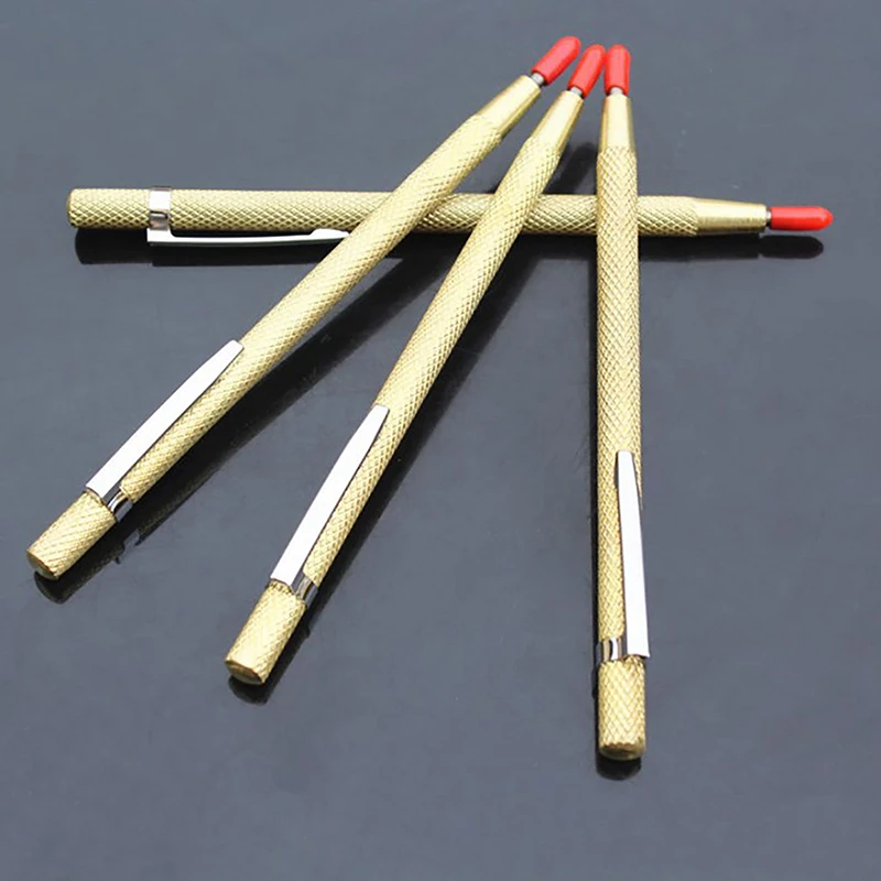 

Glass Cutting Tool Diamond Cutter Carbide Scriber Hard Metal tile Machine Lettering Pen 6 Colors Engraver Glass knife Scriber