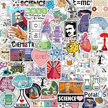 50 adesivi creativi e divertenti da laboratorio, disegnati a mano, fai da te, per decorare custodie per telefoni, laptop e chitarre