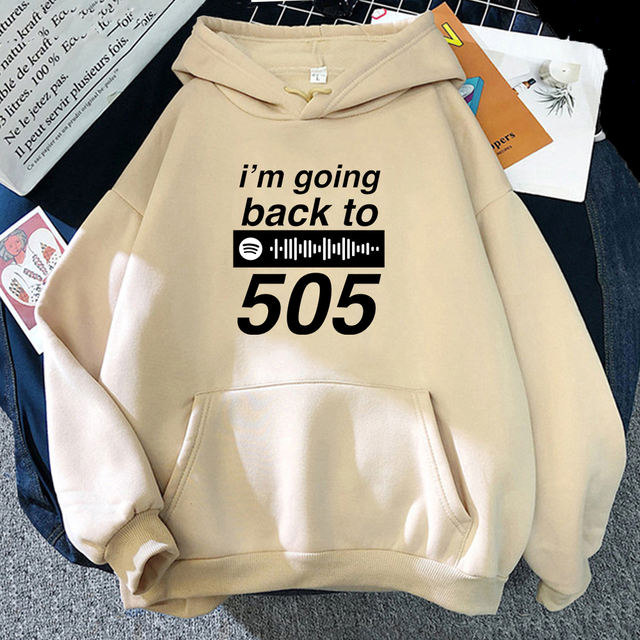 ARCTIC MONKEYS I’M GOING BACK TO 505 THEMED HOODIE