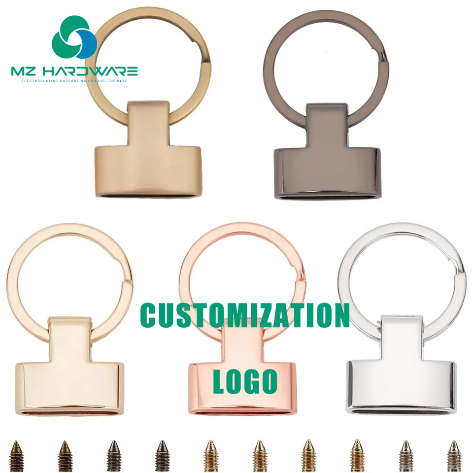 Lobster Clasp Keychain Bulk for Car Keys & Bags, 50+ Custom Logo Keyring Hooks DIY Crafts Jewelry Findings, Toys Key Fob Project