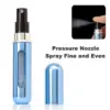 1PC Mini Refillable Perfume Bottle Atomizer Aluminum Spray Portable Portable Travel Liquid Container Cosmetics Dispenser Tool 5