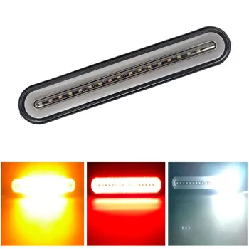 Luce di segnalazione 3 in 1 per auto, camion, luce posteriore a LED, fanale posteriore 12V, indicatore di direzione, luce di retromarcia, luce di sicurezza per rimorchio, camion, furgone