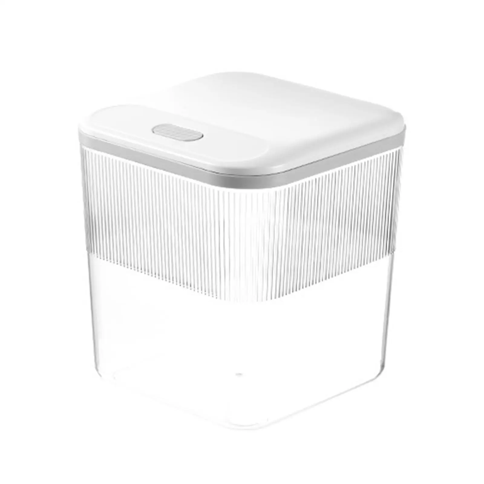 

Transparent Storage Box Grain Storage Box Dispenser Dog Food Container for Living Room