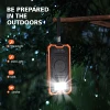 20000mAh Solar Power Bank with Wireless Charging, 2 USB & USB-C Ports, Waterproof & Bright LED Flashlight for Outdoor 6
