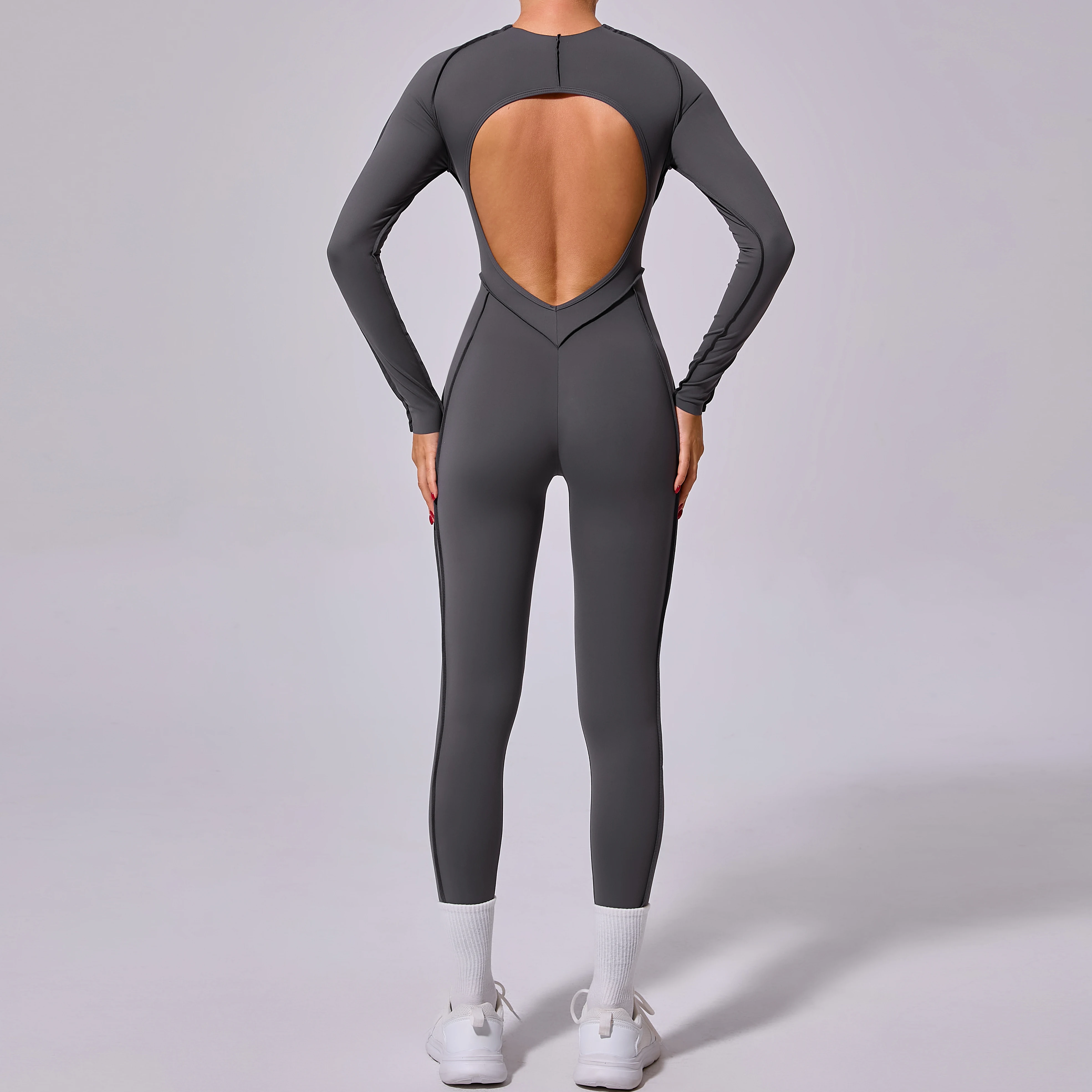 Long Sports Jumpsuit Sleeveless Gym Set Women Yoga Clothes Rompers Workout One-piece Suit Female Outdoor Recreation Bodysuits sports jumpsuit