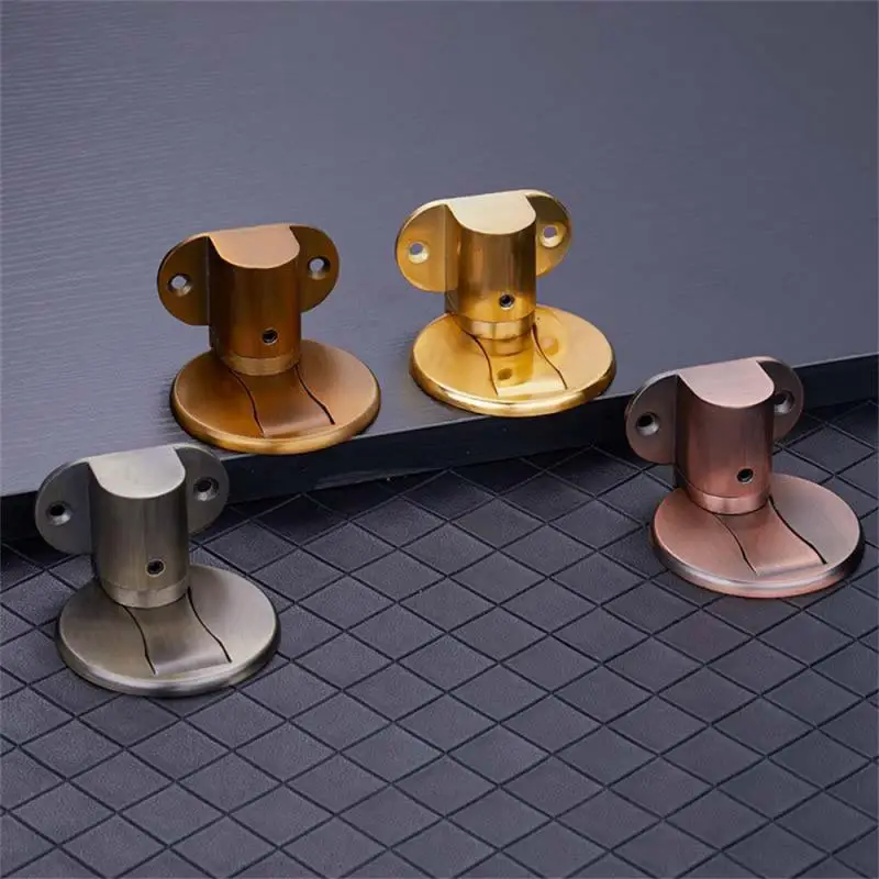 30PCS Anti-collision Invisible Strong Magnetic Zinc alloy Door Stopper Door Holders Catch Floor Mounted Nail-free Door Stop