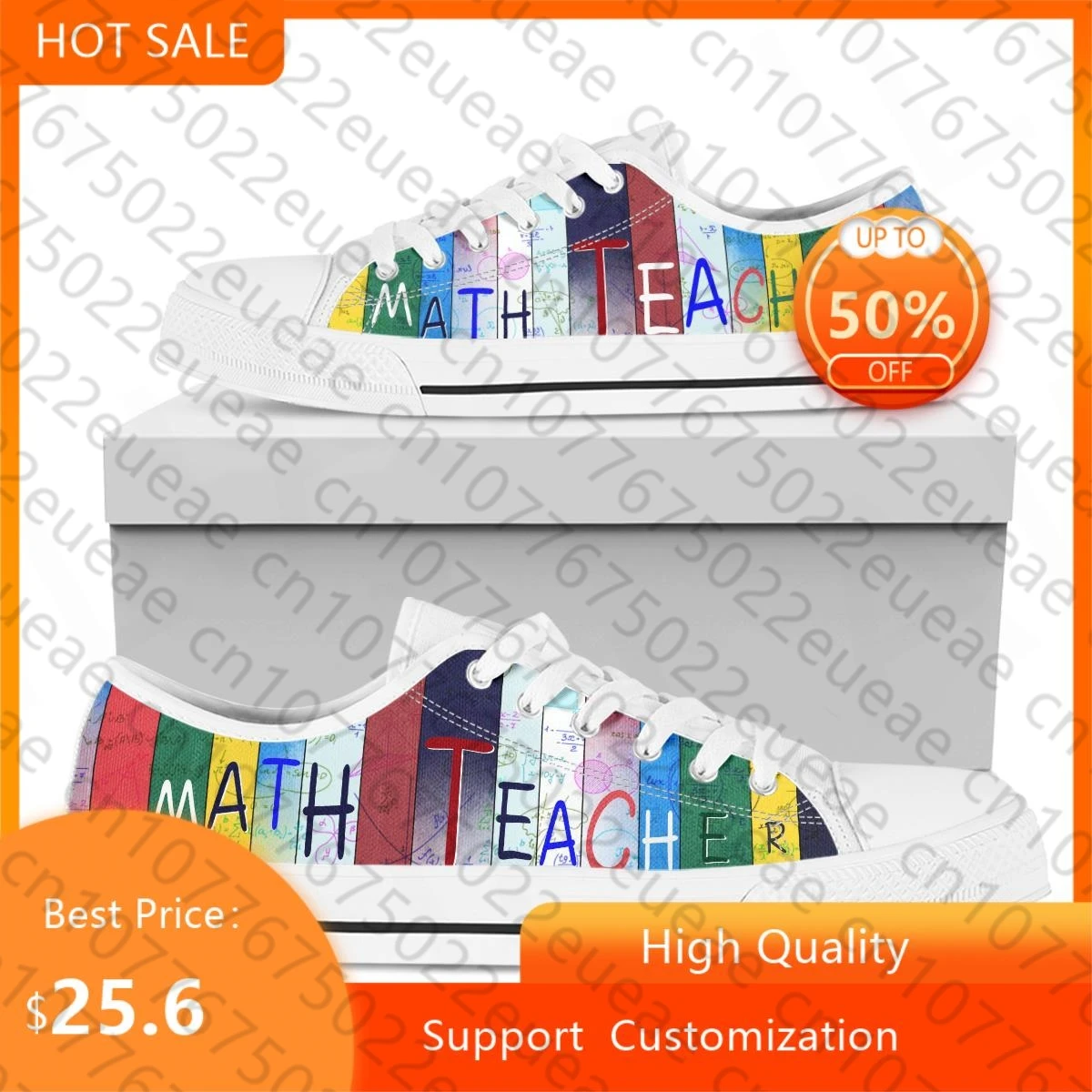 

BKQU Math Teacher Low Top Shoes Women Sneakers Autumn Women's Canvas Shoes Autumn Women's Canvas Shoes 2022