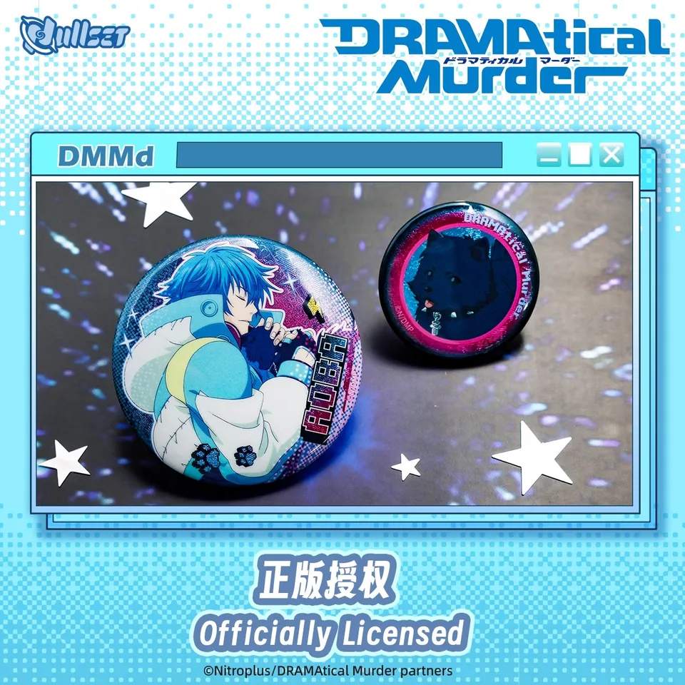 Original Nullset Dmmd Vol.2 Badge Set Aoba Koujaku Noiz Animation