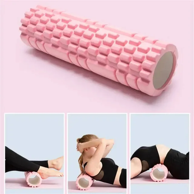 Yoga Blocks Foam Hollow Roller Muscle Relaxation Pilates Fitness Grid Trigger Point Therapy Massage Exercise for Home Gym 4