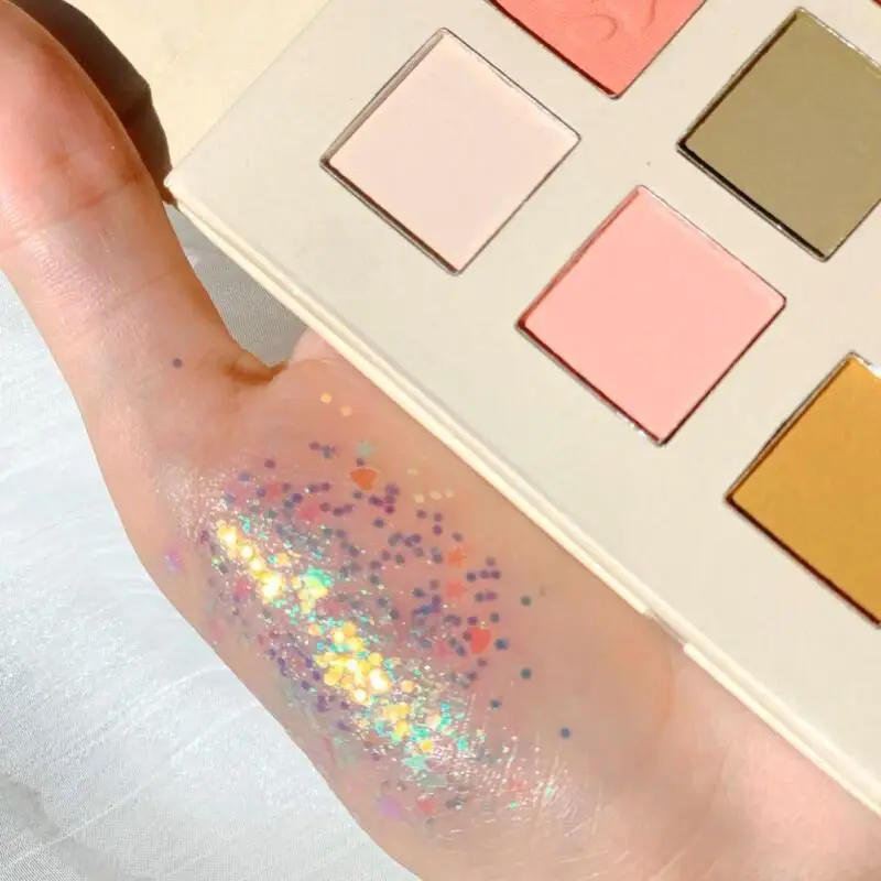 18 Color Cat Eyeshadow Palette ins pearlescent matte affordable eyeshadow palette for students is suitable for newbies eye shadow eye shadow plate