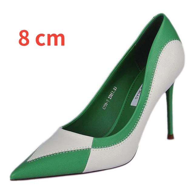 2022 Spring Autumn New Fashion Women's High Heels Stiletto 6cm and 8cm Sexy Pointed Toe Women's Fashion Party Women's Shoe PumpS 5