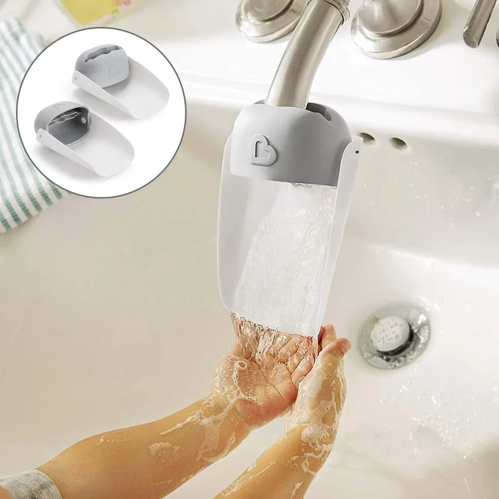 Faucet Extender for Toddlers Sink Extender for Kids Hand Washing Bathroom Sink Spout Wash Helper Children Baby