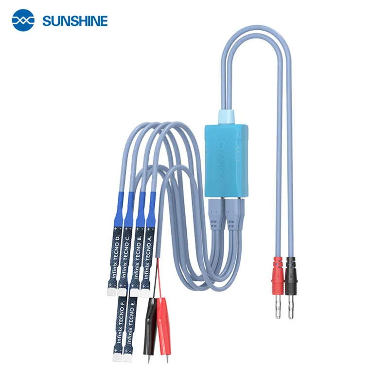 

SUNSHINE SS-905G Transsion Only Power Boot Cable Set Suit for TECNO Itel Infinix with Expansion Design Power-on Flexible Cable