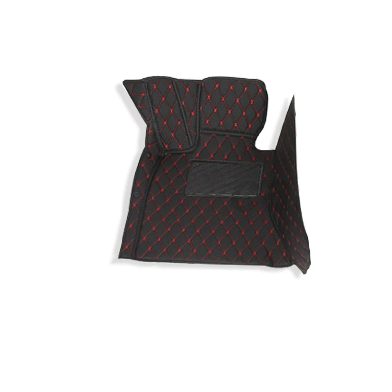 front 1pcs black red