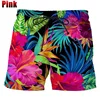 Summer Hawaiian Beach Shorts Quick Drying 3d Printed Palm Motif Swim Trunks Shorts Board Shorts Men Funny Beach Shorts 1