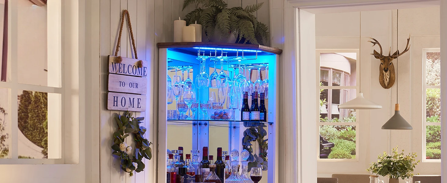 bar cabinets for liquor and glasses