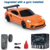 Upgrade Mini Toys Fully Proportional 1/43 RC Speed Car Gyro 4WD RTR 2.4G Radio Control Racing Drifting Car High Speed Model Gift 5