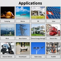 Batterie LiFePO4 de qualité A, 5kwh/10kwh, 100% pleine capacité, 48v, 100ah/200ah, 8000 Cycles, BMS intégré, stockage d'énergie 6