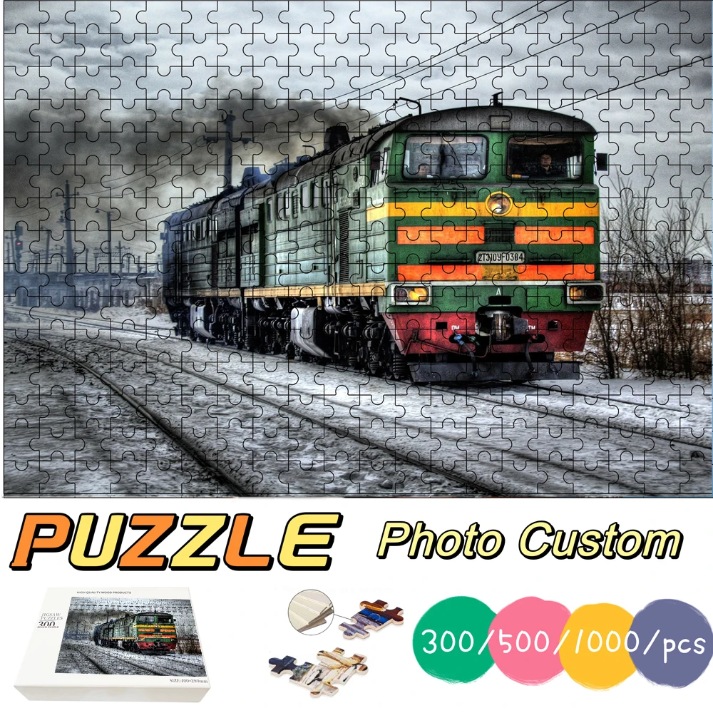 PersonalizedJigsawPuzzlewithYourOwnPhotoLargeFormatFamilyGamesWeddingAnniversary