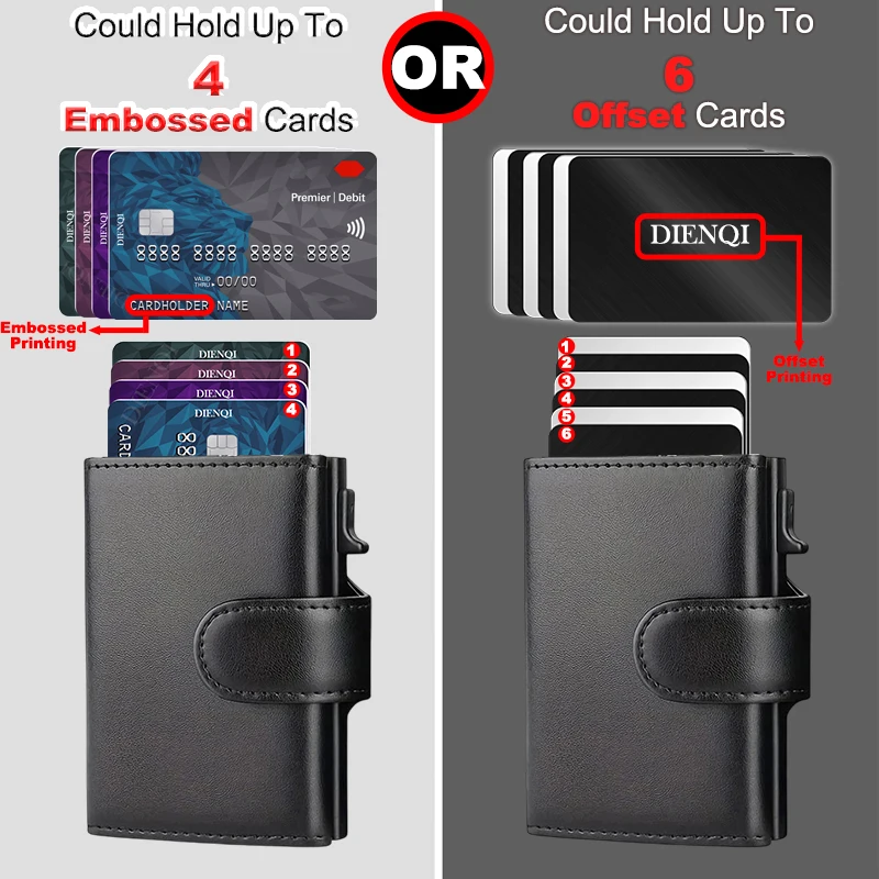 Portafoglio Uomo Minimal In Pelle PU 3 Ante – Porta Carte Con Cerniera E Portamonete – Nero O Caffè – 12,2 X 9,5 Cm