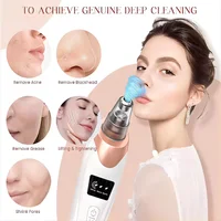 Newest Technology Blackhead Remover Vacuum Pore Cleaner for Face&Nose Blackhead Removal Kit Electric Acne Facial Extractor Tool 2