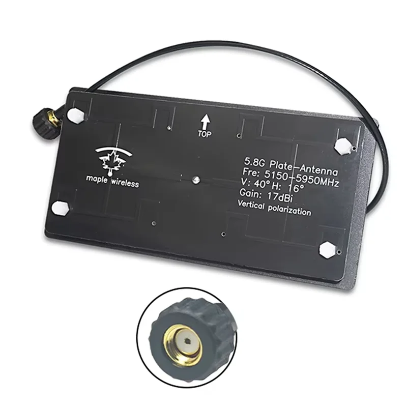 B04B-안테나 액세서리 SIYI HM30 HD 이미지 전송용 17Dbi 5.8Ghz 플레이트 메이플 무선 안테나