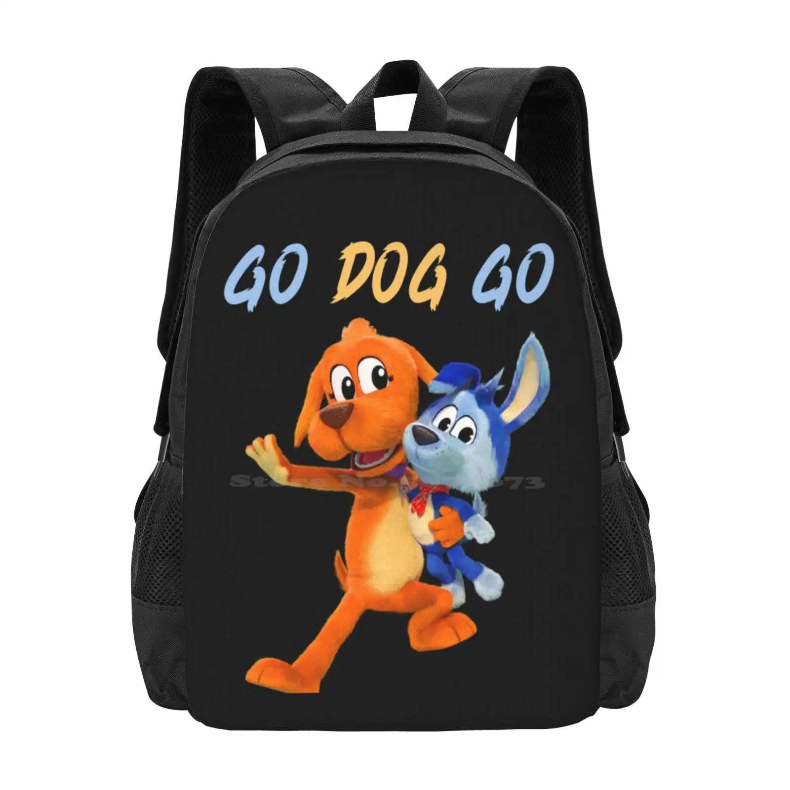 

Go Dog Go Best Gift For Girlfriend Boyfriend Gift For Mom Gift For Dad Teen College Student Backpack Pattern Design Bags Go Dog