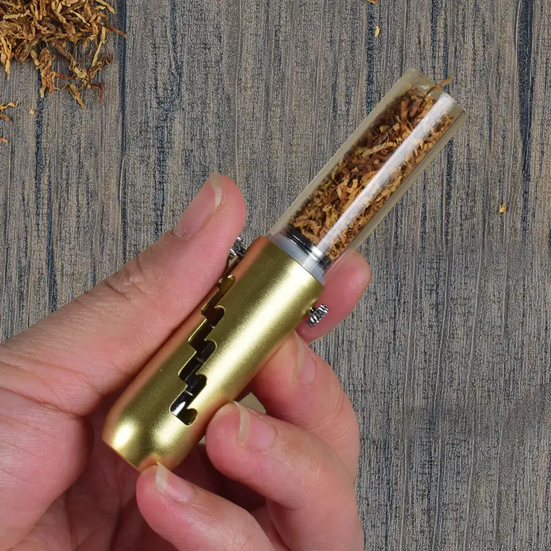 Hand Roll Pipe Men's Cigarette Holder New Circulation Type Cut Tobacco Smoke Pipe Long-Stemmed Chinese Pot Removable