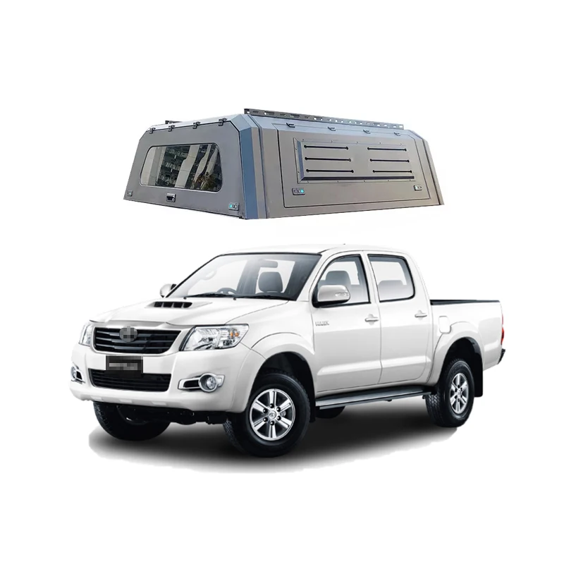 Hot Sale 4X4 Offroad Parts Metal Cover Pickup Pick Up Truck Tonneau Waterproof Hardtop Canopy Use For Hilux Vigo